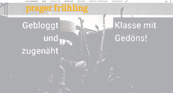 Desktop Screenshot of prager-fruehling-magazin.de